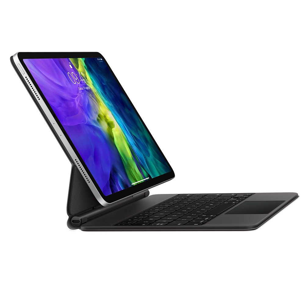 Клавиатура Apple для iPad Pro 11 MXQT2RS/A чёрная купить,0