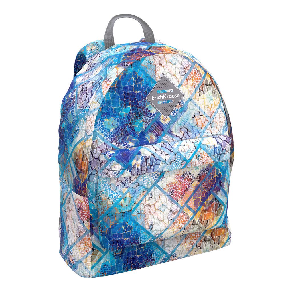 Рюкзак Erich Krause EasyLine 17L Sky Dream 29x39x13см синий купить,NaN