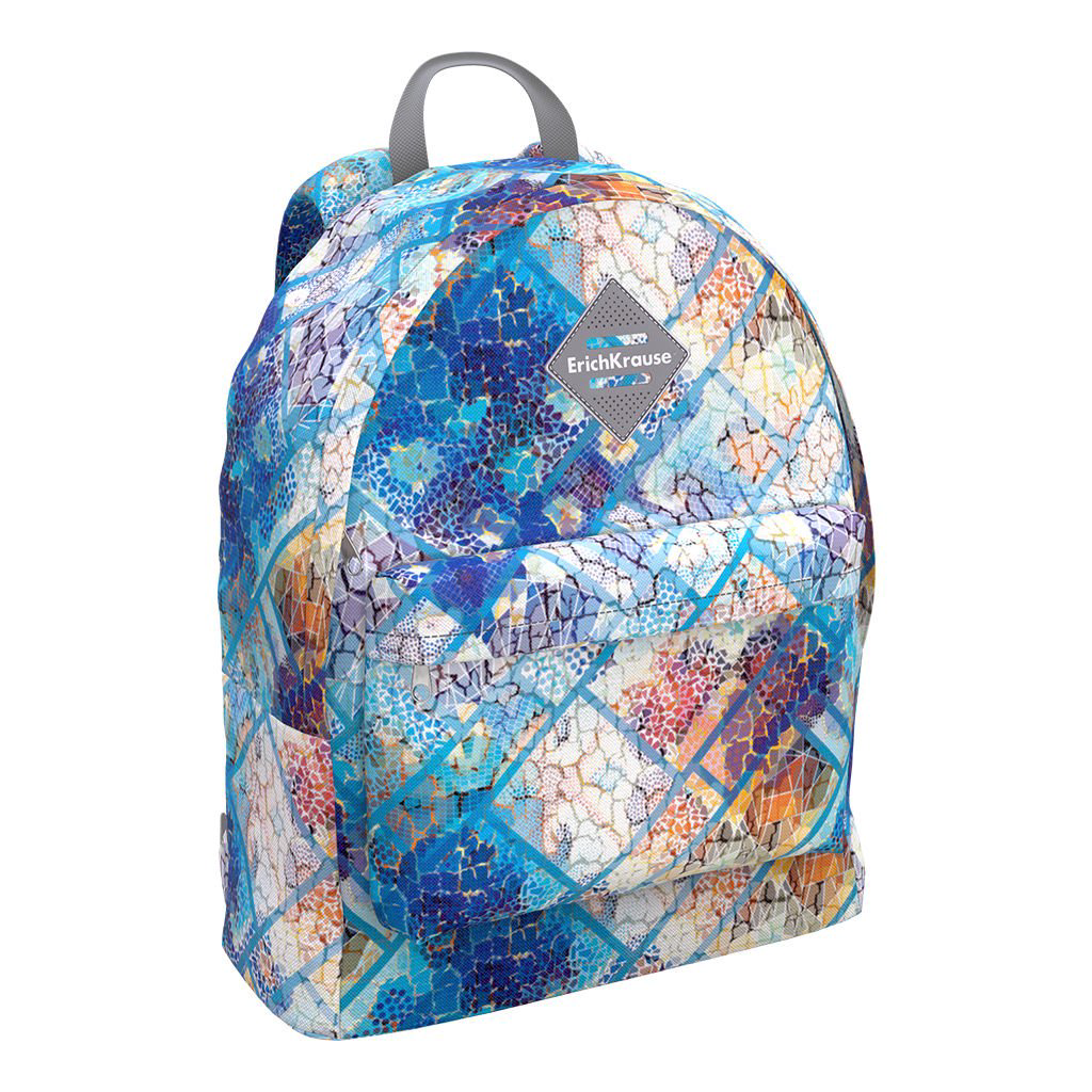 Рюкзак Erich Krause EasyLine 17L Sky Dream 29x39x13см синий купить,NaN