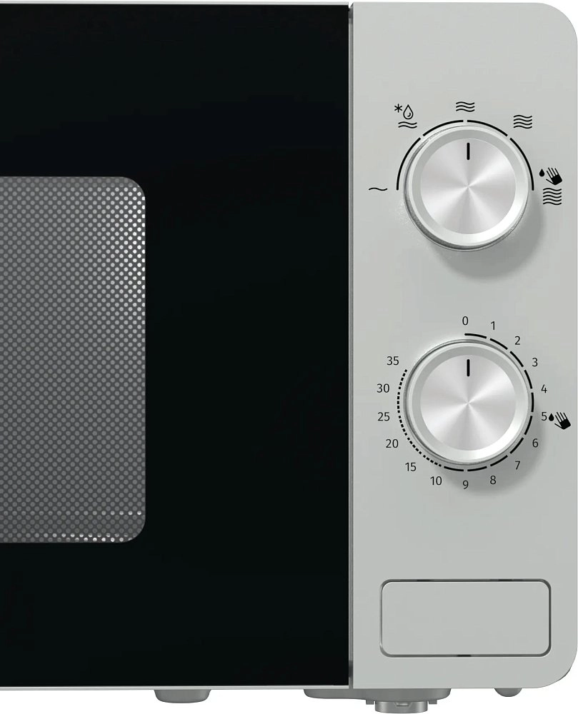 Микроволновая печь Gorenje MO17E1S серебристая