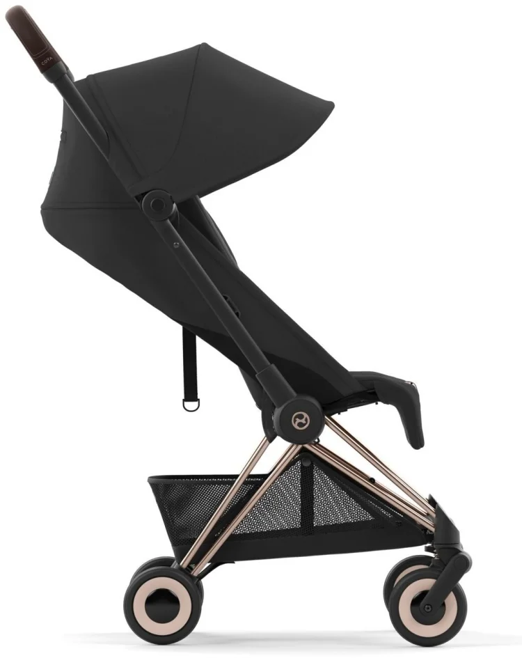 Коляска прогулочная Cybex Coya Rosegold Sepia Black купить,0