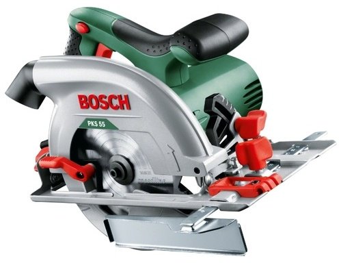 Дисковая пила Bosch PKS 55, электрическая