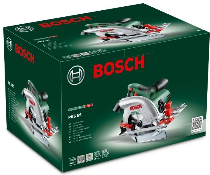 Дисковая пила Bosch PKS 55, электрическая купить,0