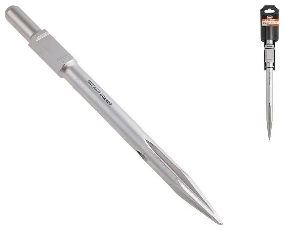 Gepard зубило GP0710-400 (шестигранный, 30х300х400 мм) 1 шт