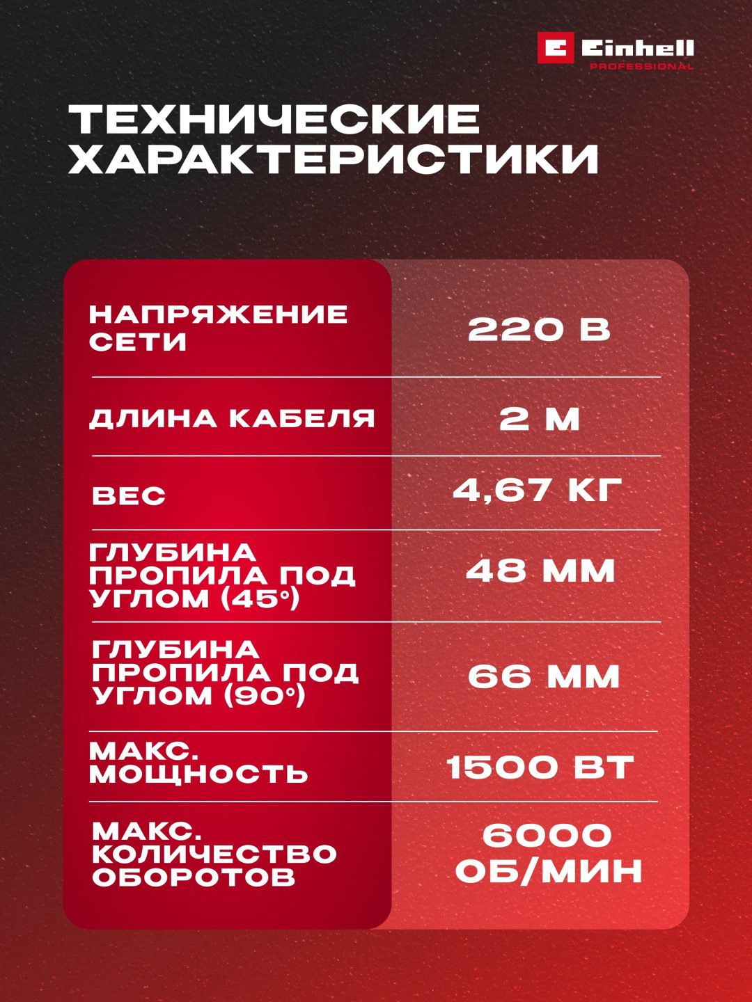 Дисковая пила Einhell TE-CS 190/1 4331005, электрическая купить,NaN