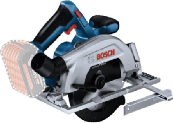 Дисковая аккумуляторная пила BOSCH Professional GKS 185-LI, 06016C1221