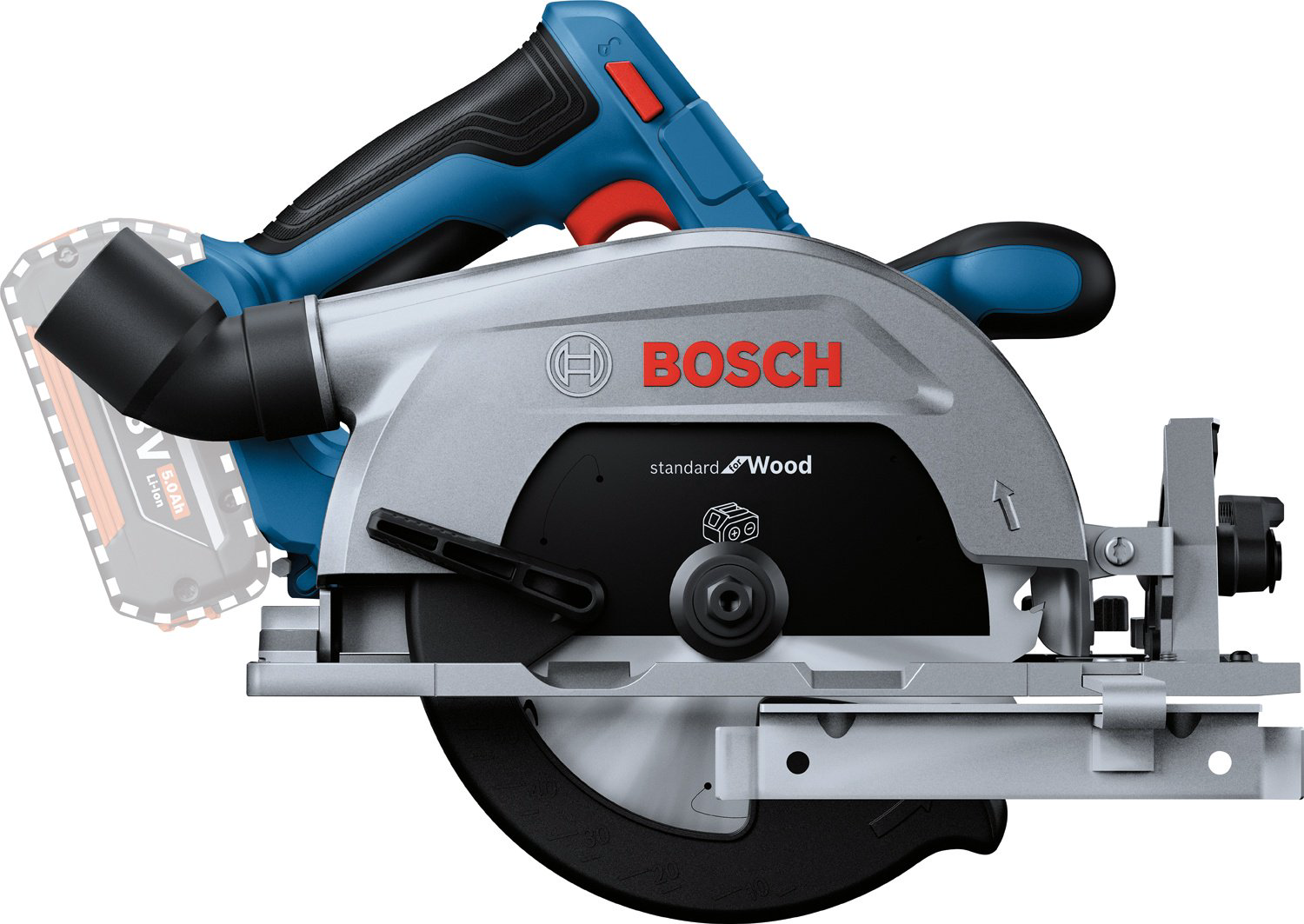 Дисковая аккумуляторная пила BOSCH Professional GKS 185-LI, 06016C1221 купить,122710