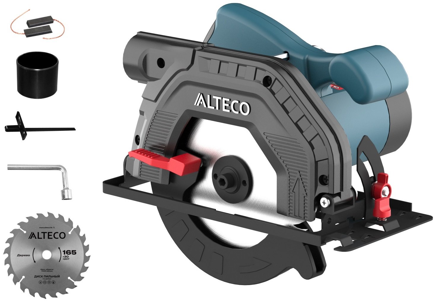 Дисковая пила ALTECO CS 1350-165 80682, электрическая - ForteMarket Дисковая пила ALTECO CS 1350-165 80682, электрическая купить,0