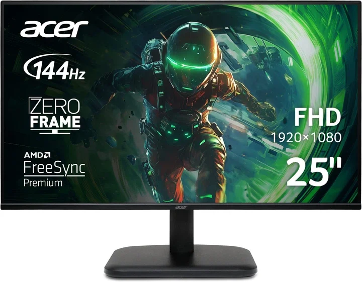 Монитор 24.5" Acer EK251QP6bi UM.KE1EE.601 Black