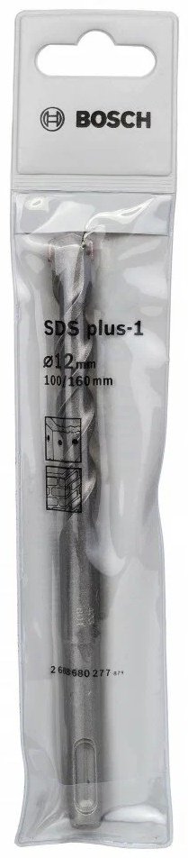 Bosch бур 2608680277 (SDS-plus, 12х100х160 мм) 1 шт купить,0