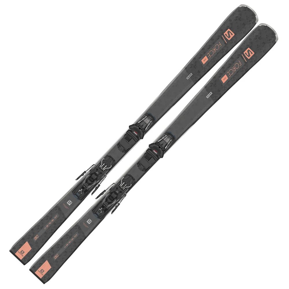 Лыжи Salomon S/Force W 5 + M10 GW L80 L41135700 150 черные купить,NaN