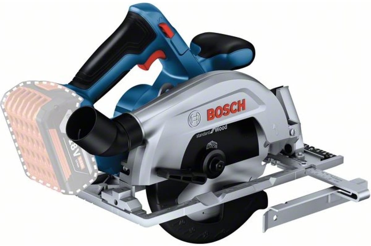 Дисковая пила Bosch GKS 185-LI 06016C1223, аккумуляторная