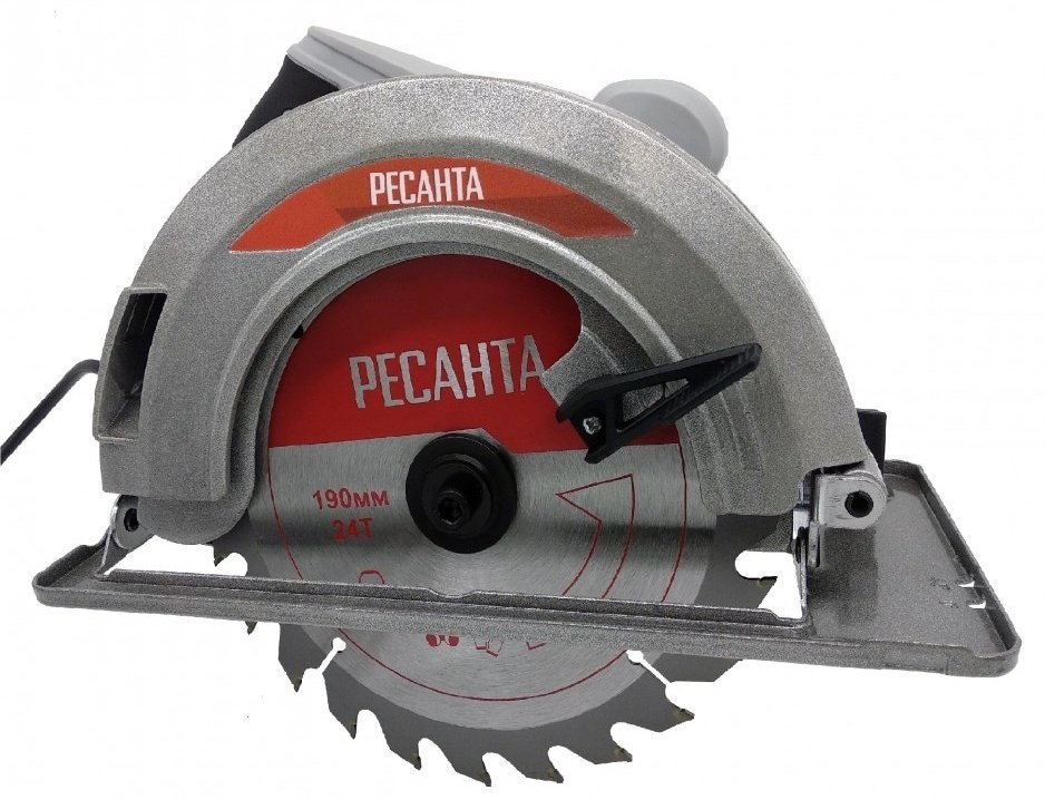 Дисковая пила Ресанта ДП-190/1800, электрическая купить,0