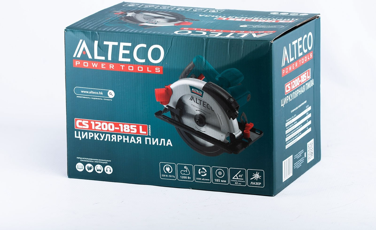 Дисковая пила ALTECO Promo CS 1200-185 L 31015, электрическая купить,NaN