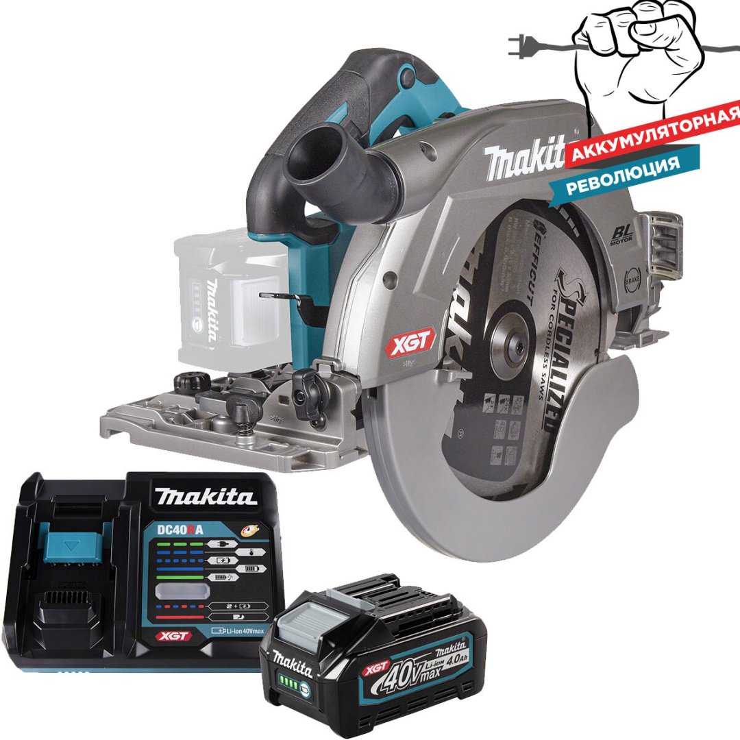 Дисковая пила Makita HS011GZM101, аккумуляторная