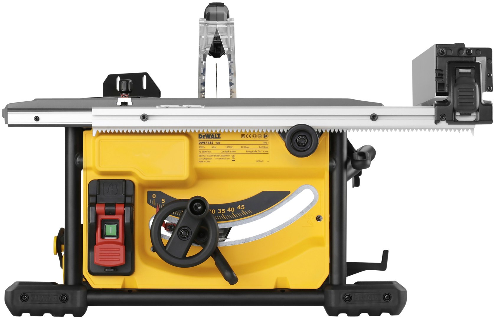 Дисковая пила DeWALT DWE7485-QS, электрическая купить,0