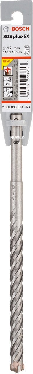 Bosch бур 2608833808 (SDS-plus, 12х150х210 мм) 1 шт купить,2643