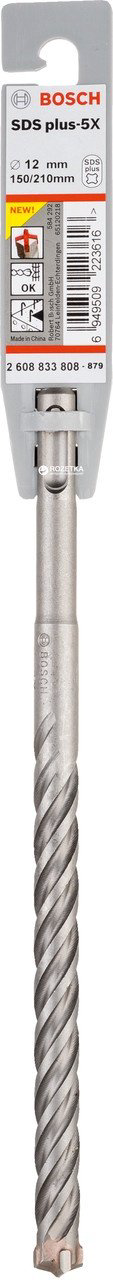 Bosch бур 2608833808 (SDS-plus, 12х150х210 мм) 1 шт купить,2643