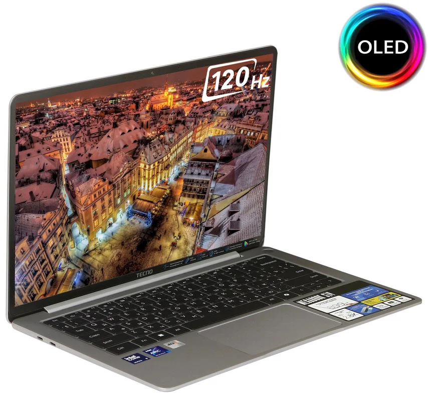 Ноутбук Tecno Megabook S14MM 71003300551 1TB 14" Grey купить,NaN