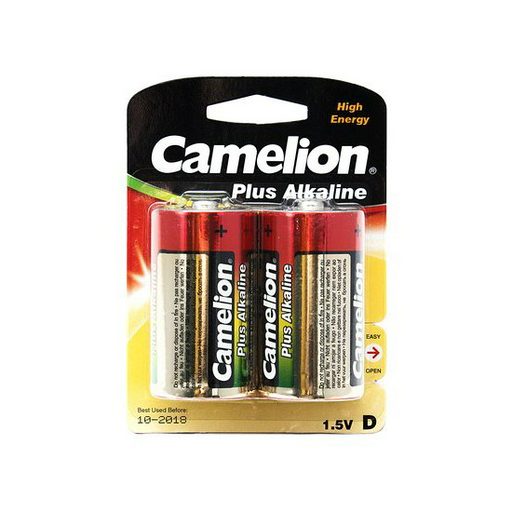 Батарейки Camelion Plus Alkaline LR20-BP2 D 1.5Vx2