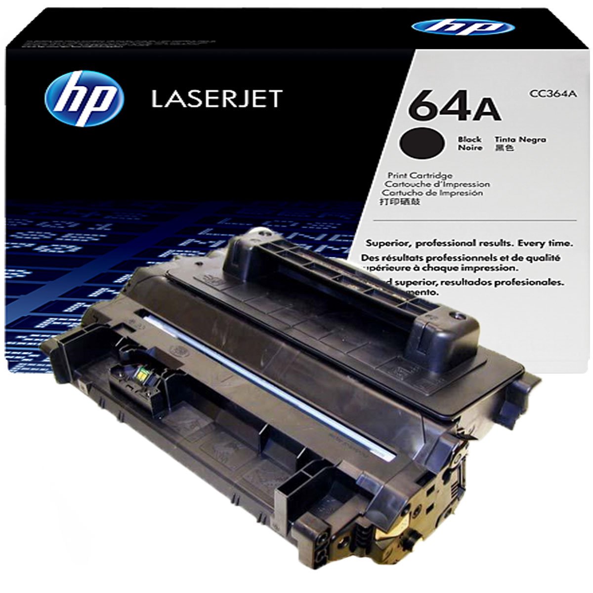 Картридж HP 64A CC364A черный купить,NaN