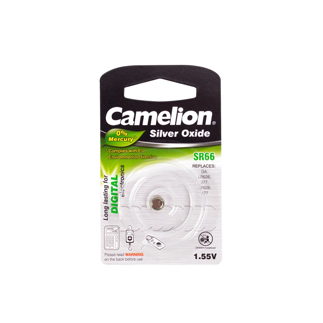 Батарейка Camelion Silver Oxide SR66-BP1 купить,NaN