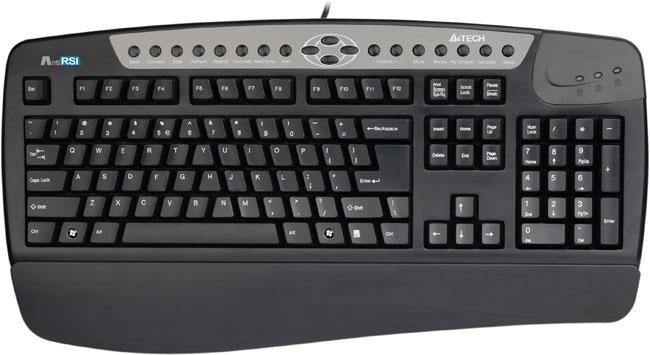 Клавиатура A4tech KBS-8 PS2 черная