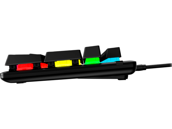 Клавиатура HyperX Alloy Origins PBT HX Red 639N3AA черная - ForteMarket Клавиатура HyperX Alloy Origins PBT HX Red 639N3AA черная купить,0