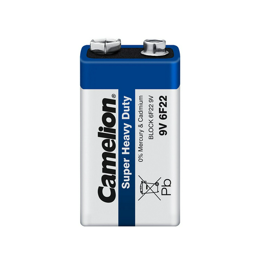 Батарейка Camelion Super Heave Duty 6F22-SP1B