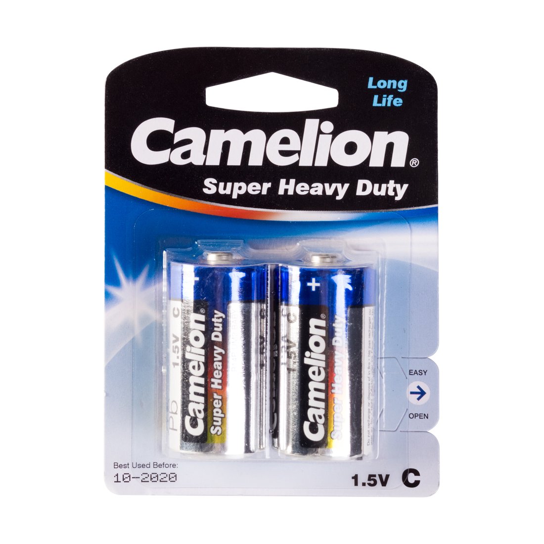 Батарейки Camelion Super Heavy Duty R14P-BP2B 1.5Vx2