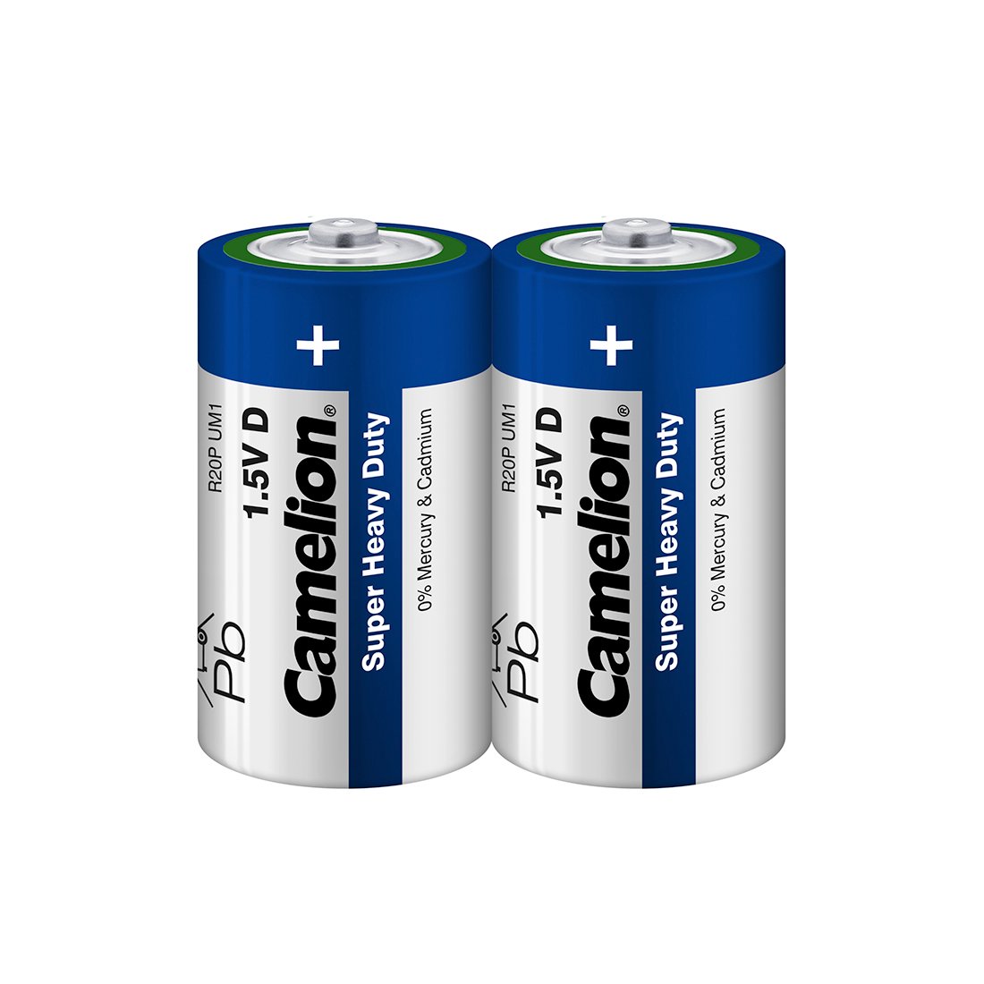 Батарейки Camelion Super Heavy Duty R20P-SP2B 1.5Vx2