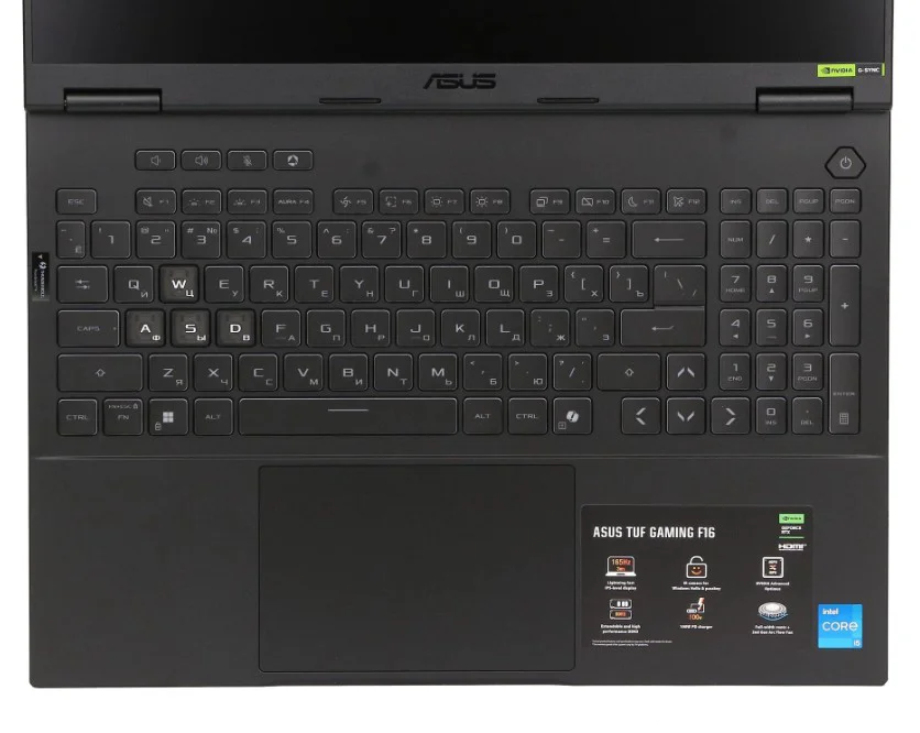 Ноутбук Asus TUF Gaming F16 FX608JPR-RV118 90NR0NG1-M007F0 Gray купить,978980
