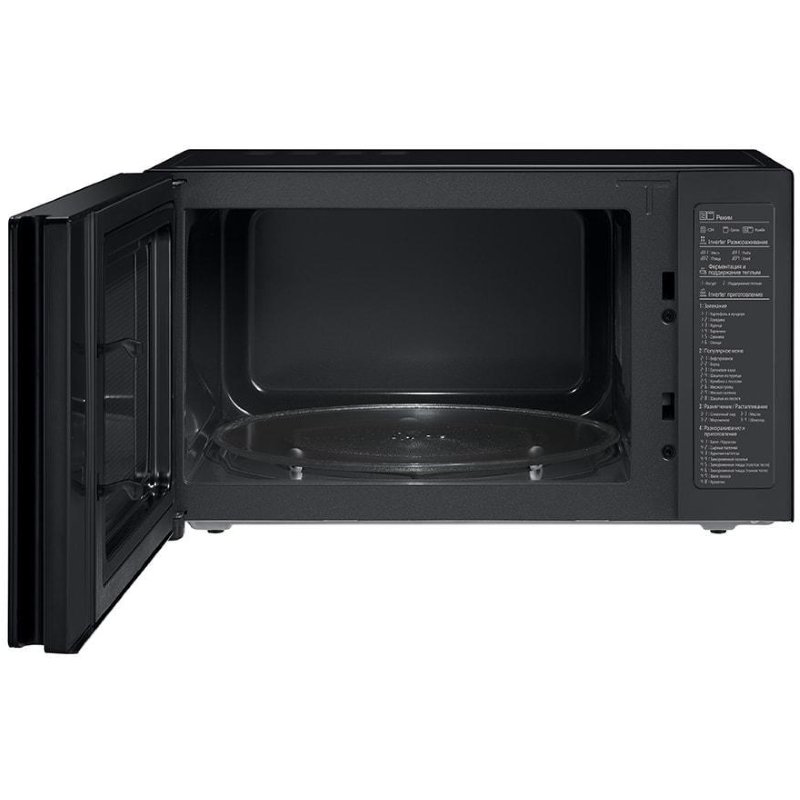 Микроволновая печь LG MH6565DIS.BBKQCIS черная купить,104096
