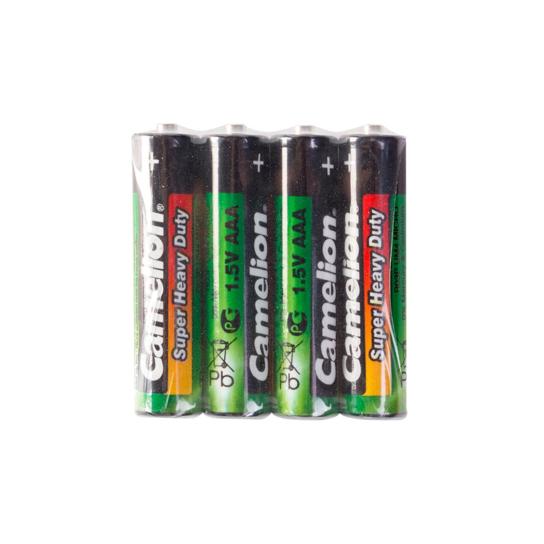 Батарейки Camelion Super Heavy Duty R03P-SP4G 1.5Vx4