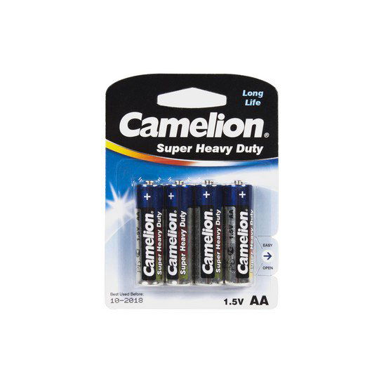 Батарейки Camelion Super Heavy Duty R6P-BP4B 4шт купить,438