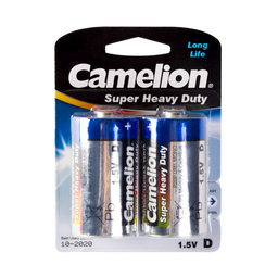 Батарейка Camelion Super Heavy Duty R20P-BP2B 1.5Vx2