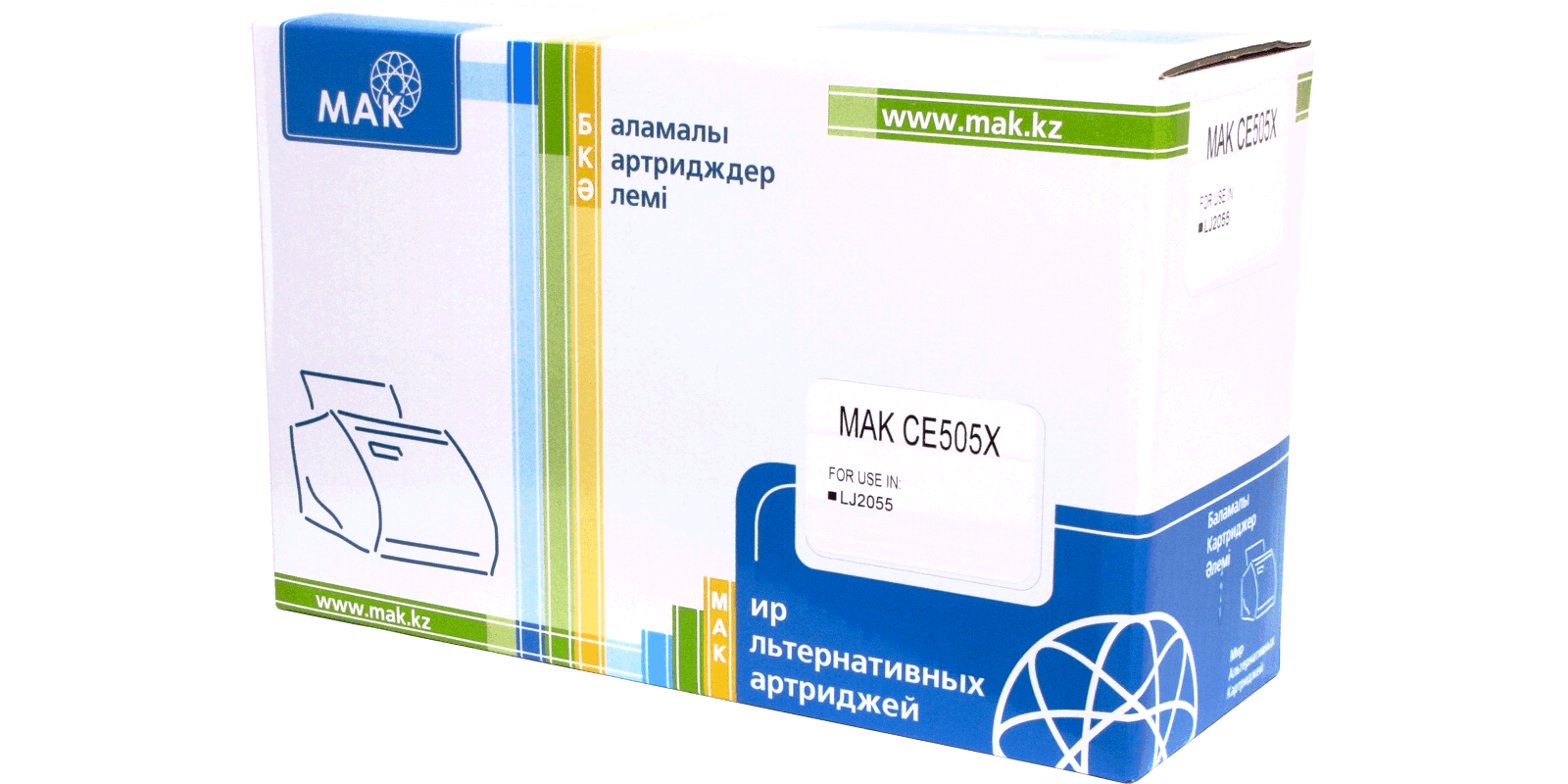 Картридж лазерный HP Mak №05X CE505X черный