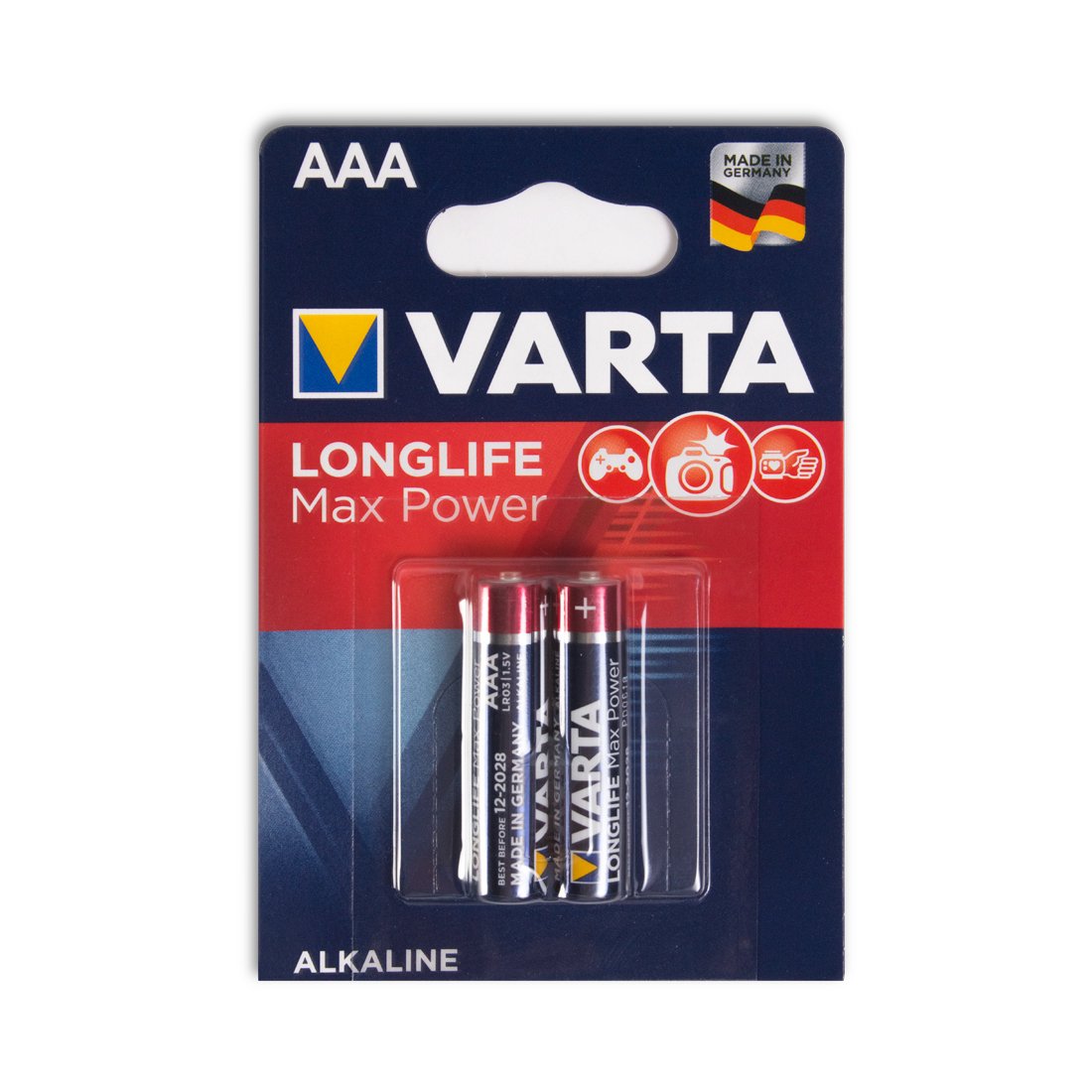 Батарейки Varta Longlife Power Max Micro 1.5V - LR03/AAA 2шт
