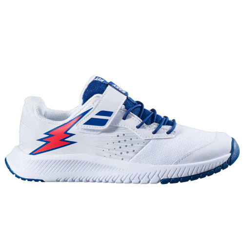 Кроссовки детские Babolat  Pulsion AC Kid B 32S23518 white-blue 32 купить,NaN