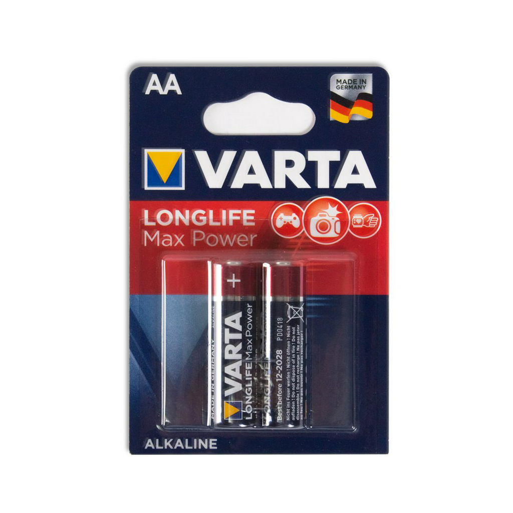 Батарейки Varta Longlife Power Max Mignon LR6/AA 2шт