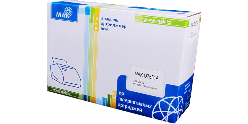 Картридж лазерный HP Mak №51A Q7551A черный купить,NaN