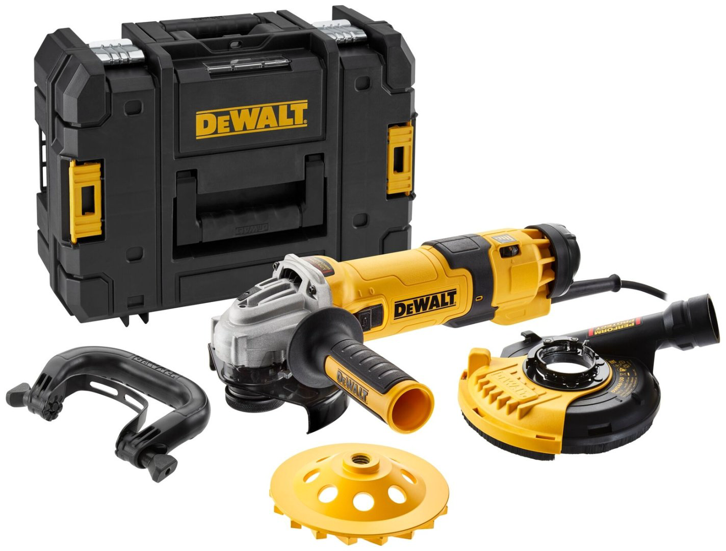 Шлифмашина угловая DeWALT DWE4257KT купить,NaN