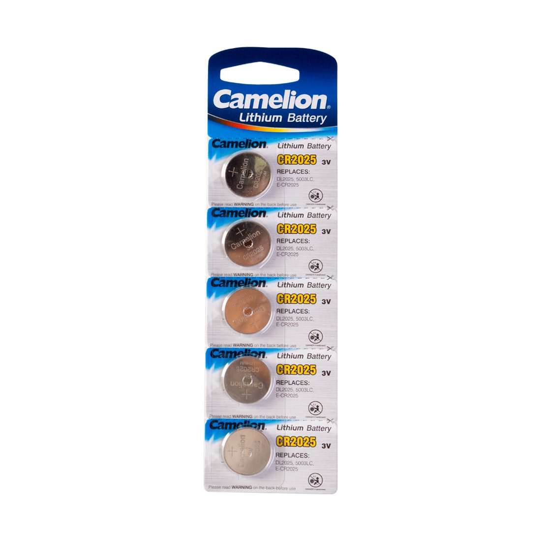 Батарейки Camelion Lithium CR2025-BP5 