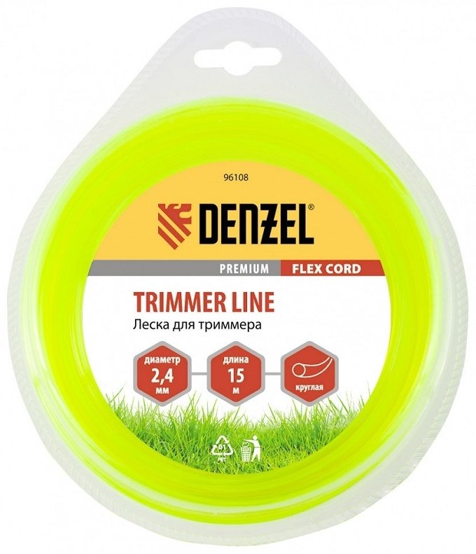 DENZEL леска Flex Cord 96108 1 шт