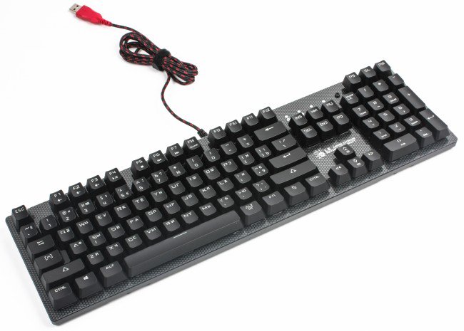 Клавиатура игровая A4tech Bloody B810R-NetBee черная - ForteMarket Клавиатура игровая A4tech Bloody B810R-NetBee черная купить,0