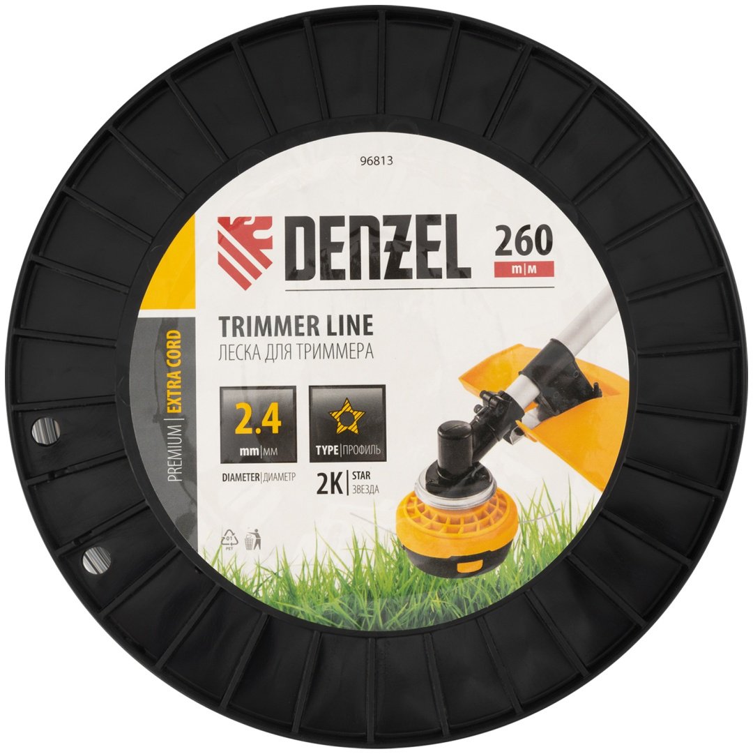 DENZEL катушка с леской 96813 1 шт - ForteMarket DENZEL катушка с леской 96813 1 шт купить,0