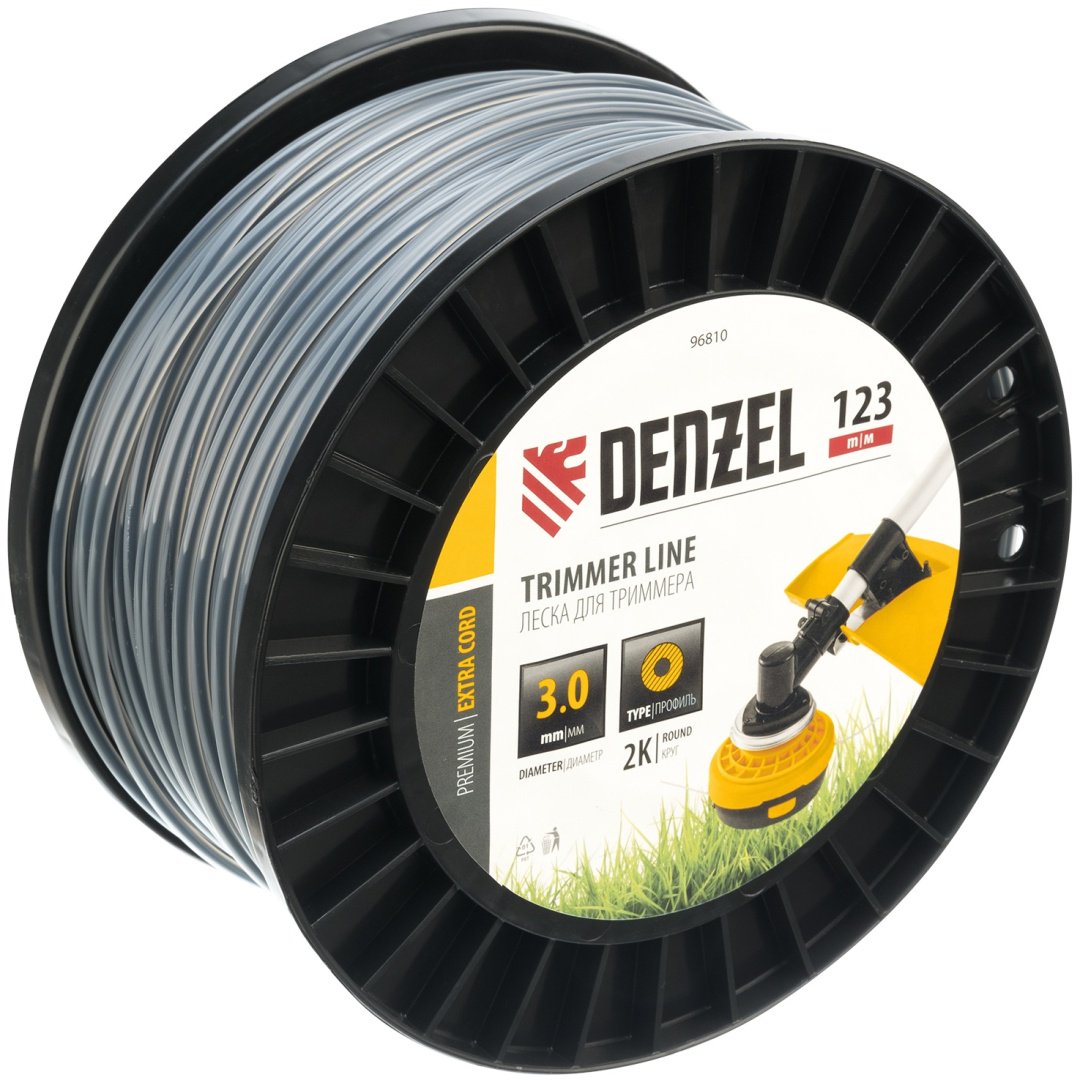DENZEL катушка с леской 96810 1 шт - ForteMarket DENZEL катушка с леской 96810 1 шт купить,0