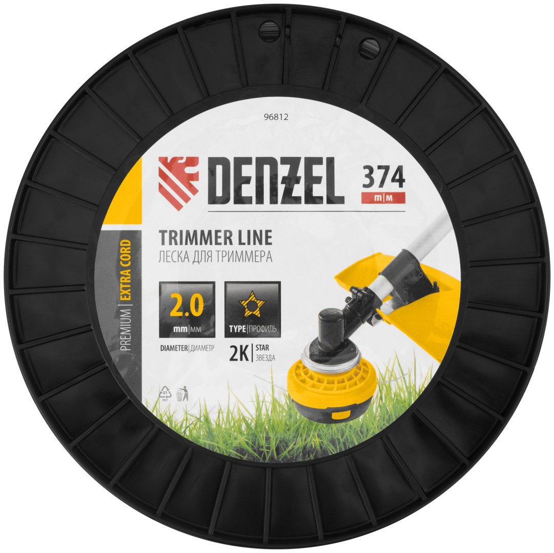 DENZEL катушка с леской 96812 1 шт - ForteMarket DENZEL катушка с леской 96812 1 шт купить,0