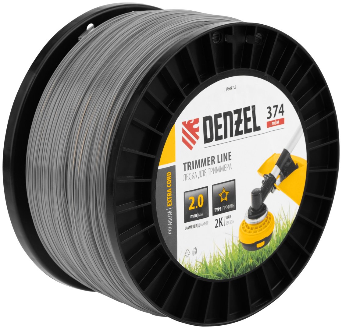 DENZEL катушка с леской 96812 1 шт - ForteMarket DENZEL катушка с леской 96812 1 шт купить,0