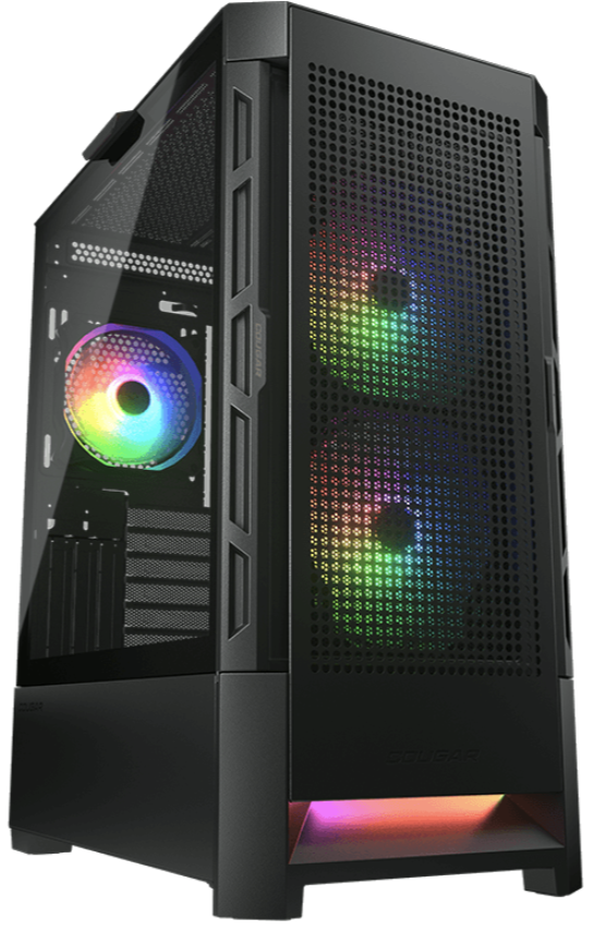 Корпус Cougar Duoface RGB CGR-5ZD1B-RGB черный - ForteMarket Корпус Cougar Duoface RGB CGR-5ZD1B-RGB черный купить,0